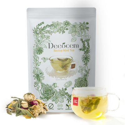 Revive Mint Tea - Refreshing Herbal Blend | 40 Tea Bags